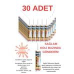 30 Adet Silikonize Mastik Strafor Duvar Paneli Duvar Çıtası Yapıştırıcı Beyaz Mastik 450 Gram