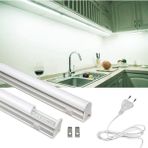 30 cm Beyaz LED Bant Armatür Floresan Aç Kapa Butonlu ve Fişli SB-6527