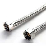 30 Cm Flex Paslanmaz Çelik Örgülü Bağlantı Hortumu 1/2*1/2 Rekorlu (25 Ad)