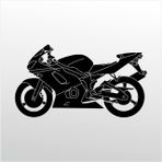 30 cm Kawasaki Folyo Sticker