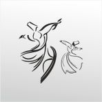 30 cm Mevlana Folyo Sticker