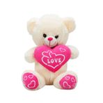 30 cm Peluş Kalpli Ayı