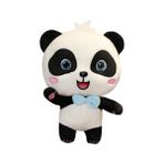 30 cm Peluş Oyuncaklar Hayvan Bebek Kawai Plushie Doğum Günü Hediyesi Yumuşak Komik Peluch Bebekler Panda Yastıklar Kanepe Ev Flik Mavi Smiley | Doldurulmuş & Amp;peluş Hayvanlar (Yurt Dışından) - Beyaz