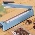 30 cm Poşet Ağzı Yapıştırma Makinesi, Metal Gövde, Büyük Trafo, Yedek Rezistans Hediye - Seçenek 1 - Ahşap - Bej - Siyah