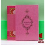 30 Cüz Hatim Seti Kuran-I Kerim Orta Boy (Pembe, Karton Kapak, Kutulu) - Cüz Cüz Kuran - Risale Mağazası