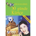 30 Günde Kürtçe: Kolay ve Hızlı Öğrenim Kitap + 4 CD