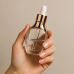 30 ml Cam Damlalıklı Şişe ile Özel Yağ, Kozmetik ve Kolonya