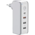 30 Watt PD18W Zaman Ayarlı USB Çıkışlı Priz 180 Derece Döndürülebilir Fiş Qc3.0 2.4A USB � - Renkli
