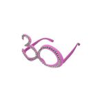 30 Yaş Pembe Parıltılı Gözlük