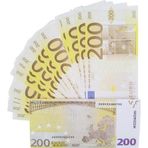300 Adet 200 Euro Sahte Para Gecersiz Dugun Parasi Parti Saka Malzemesi