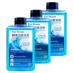 300 Ml Tıraş Makinesi Temizleyici, Braun 3/5/7/8/9 Gt Serisi Tıraş Makineleri Ccr2 Ccr4 İle Uyumlu, Merkezleme Tabanı Yeniden Doldurma Solüsyonu İçin Temizleme Sıvısı (3 Parça)