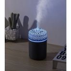 300 ml Ulrasonik Hava Nemlendirici Buhar Makinesi ve Aroma Difüzörü - Gri