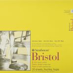 300 Serisi Bristol Kağıt Pedi, Pürüzsüz, Bant Ciltli, 14X17 Inç, 20 Yaprak (100 LB/270 G) - Yetişkinler ve Öğrenciler Için Sanatçı Kağıdı - Işaretleyiciler, Kalem ve Mürekkep