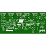 300 Watt Tek Kanal Mono Amfi Devre Kartı Yeşil