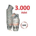 3000 ADET KARTON BARDAK