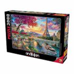 3000 Parça Puzzle : Paris'te Bahar