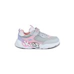30013 Açık Gri - Pembe Kız Çocuk Sneaker Günlük Spor Ayakkabı 26 Açık Gri - Pembe