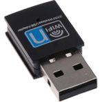 300MBPS Wifi Kablosuz USB Adaptör / Donlar (Siyah) (Yurt Dışından)