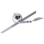 300mm AÇI ÖLÇER 1-ÇUBUK BÜYÜTEÇLİ