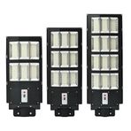 300W Solar Hareket Sensörlü Bahçe Aydınlatması 6 Led Panel Lamba, Güneş Enerjili, Kumandalı 3modlu