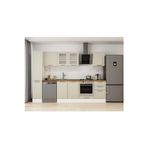 300X210 Cm Klasik Mebran Mutfak Dolabı Beyaz Mb-E90B40S50-3 Mebran | Kumtaşı - Suntalam