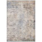 300x400 cm Gujranwala Gri Modern Yün El Dokuma Modern Geometrik Etnik Eskitme Desenli Boho Oturma Odası Salon Yolluk Koridor Mutfak Halısı