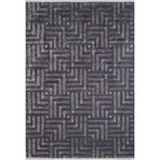 300x400 cm İslamsehr Vizon Modern Yün El Dokuma Modern Geometrik Etnik Eskitme Desenli Boho Oturma Odası Salon Yolluk Koridor Mutfak Halısı