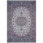 300x400 cm Maisuru Antrasit Madalyon Yün El Dokuma Modern Geometrik Etnik Eskitme Desenli Boho Oturma Odası Salon Yolluk Koridor Mutfak Halısı