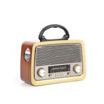 301 Fenerli Nostaljik Müzik Kutusu Bluetooth Radyo Mp3 Çalar