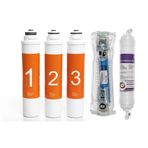 3023 Sulook Waterlife Su Arıtma Cihazı Uyumlu Tak-Çevir 5'li Filtre Seti, Lg Membranlı