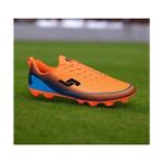 30290 Unisex Turuncu Siyah Detay Çim Saha Halı Saha Krampon Çocuk Futbol Ayakkabı