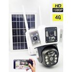 3037- 1080P Full Hd Solar Gunes Enerjili Kamera - 4G Gunes Enerjili Sim Kartli Kamera Smart