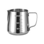304 Çelik 350 ml Kahve Süt Köpürtme Potu Sütlük Pitcher CIN502