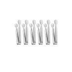 304 Çelik 6 Adet Mini Silver 11 cm. Buz Ve Şeker Maşası cin624by-6