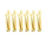 304 Çelik 6 lı Mini Gold 11 cm Buz Ve Şeker Maşası cin624sr-6