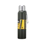 304 L Çelik 1000 ml Yeşil Kamp Piknik Termos Tutmalı Termos CIN492YS