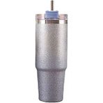304 L Çelik Işıltılı 890 Ml Pipetli Soğuk Sıcak El Termos Cin940mv