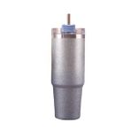 304 L Çelik Mavi Işıltılı 890 ml Pipetli Soğuk Sıcak El Termos CIN940MV