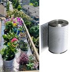 304 paslanmaz çelik delikli sac balkon korkuluğu koruma ağı dekoratif tel örgü kafes 0,8 mm kalınlık 10 mm pencere ve çit koruması