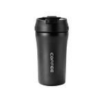 304 Paslanmaz Çelik Siyah 400 ml Kahve El Termos Mug