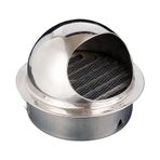 304 Paslanmaz Çelik Su Geçirmez Egzoz Izgarası - Yuvarlak Örgü Havalandırma Kanalı Kapağı ve Baca Kapağı (60 mm/2,4 inç) - Paslanmaya Dayanıklı Tüm Şekiller Mevcuttur