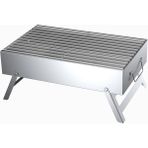 30*40 Galvaniz Katlanır Ayaklı Mangal (Portatif Mangal) - Ahşap Rengi