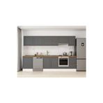 305X210 Cm Klasik Mebran Mutfak Dolabı Beyaz Beyaz M-E80S60S45-1 Mebran | Antrasit - Mdf