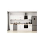 305X210 Cm Klasik Mebran Mutfak Dolabı Beyaz Beyaz M-E90S45S50-2 Mebran | Beyaz - Mdf