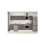 305X210 Cm Klasik Mebran Mutfak Dolabı Beyaz M-E90S50S45-2 Mebran | Antrasit - Suntalam
