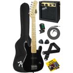 30BK 4-6 Yaş Çocuklar İçin Amfili Full 1/4 30 İnç Elektro Gitar Seti Full