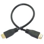 30cm Kısa Hdmi Kablo Altın Uçlu Full HD 3D v1.4b