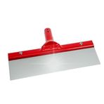 30CM Raspa Zemin Duvar Yer Tavan Köşe Büyük Profesyonel Kullanım Rahat Ispartula Kırmızı (Kırmızı, 30 Cm)