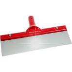 30CM Raspa Zemin Duvar Yer Tavan Köşe Büyük Spatula Profesyonel Kullanım Rahat Ispartula Kırmızı