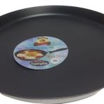 30cm Yanmaz, Yapışmaz Teflon Kaplama Tabansız Pizza, Yumurta Ve Omlet Tavası